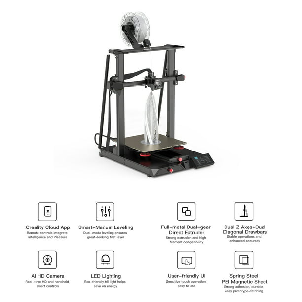 Impresora 3D Creality Cr-10 Smart Pro Diy 300X300X400Mm FullOffice.com