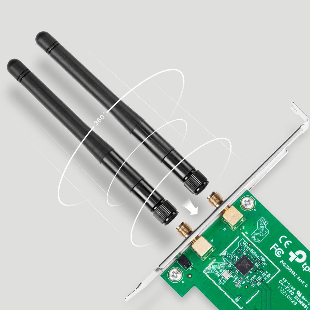 TP-Link TL-WN881ND tarjetas de red Inalámbrico PCI Express WLAN 300 Mbit/s
