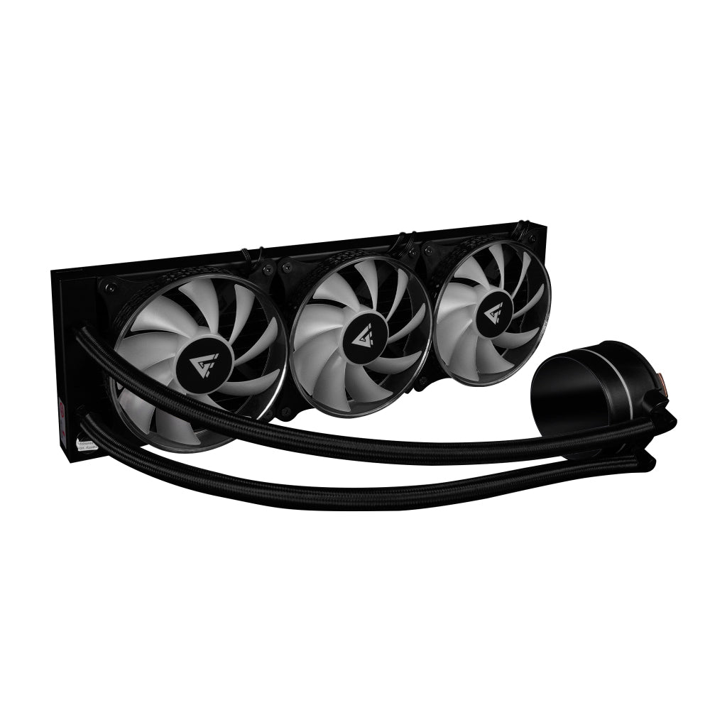 Enfriamiento Líquido Game Factor LQG700 360mm RGB 3 Fan 120mm Color Negro