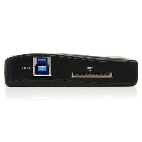 StarTech.com Lector Multi Tarjetas de Memoria Flash USB 3.0 Super Speed SD CF CompactFlash MS Lector de tarjetas CF, Mem