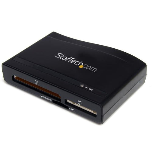 StarTech.com Lector Multi Tarjetas de Memoria Flash USB 3.0 Super Speed SD CF CompactFlash MS Lector de tarjetas CF, Mem