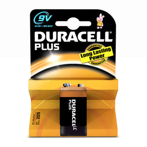 Duracell 9V Plus pilas domésticas Batería de un solo uso 9V Alcalino 9 V