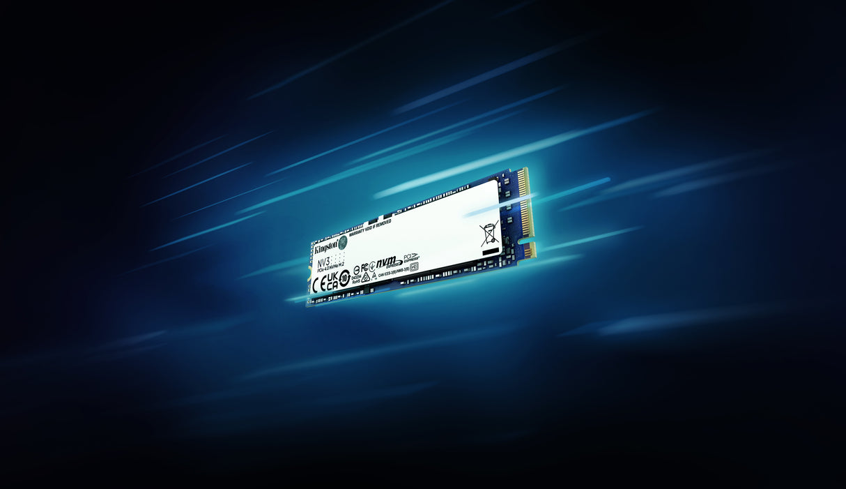Kingston Technology NV3 4 TB M.2 PCI Express 4.0 NVMe 3D NAND, 6000 MB/s