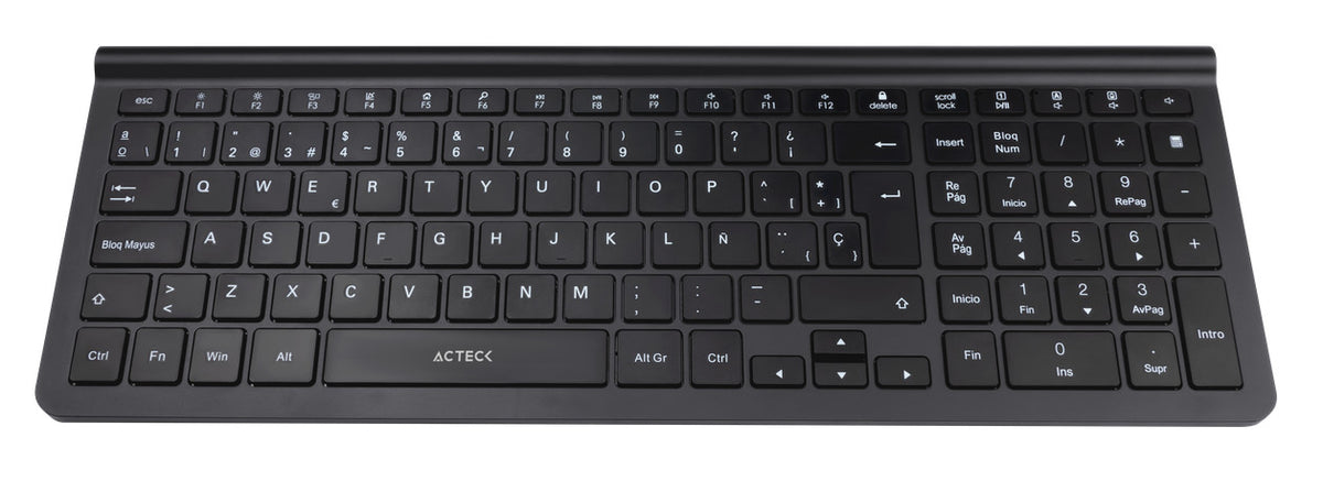 Combo ACTECK Multidispositivo 2 en 1 Creator Inspire Edge MK675 / Teclado ACTECK + Mouse ACTECK 2.4Ghz+BT Ultra Delgado