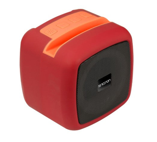 Necnon NBBSN902RG altavoz portátil y para fiesta Altavoz portátil estéreo Rojo 10 W, Inalámbrico y alámbrico, Botones, U