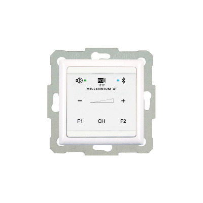 Mando Bluetooth IP | Control Táctil | Compatible Sistema Millennium | Alimentación PoE | Color Blanco |
