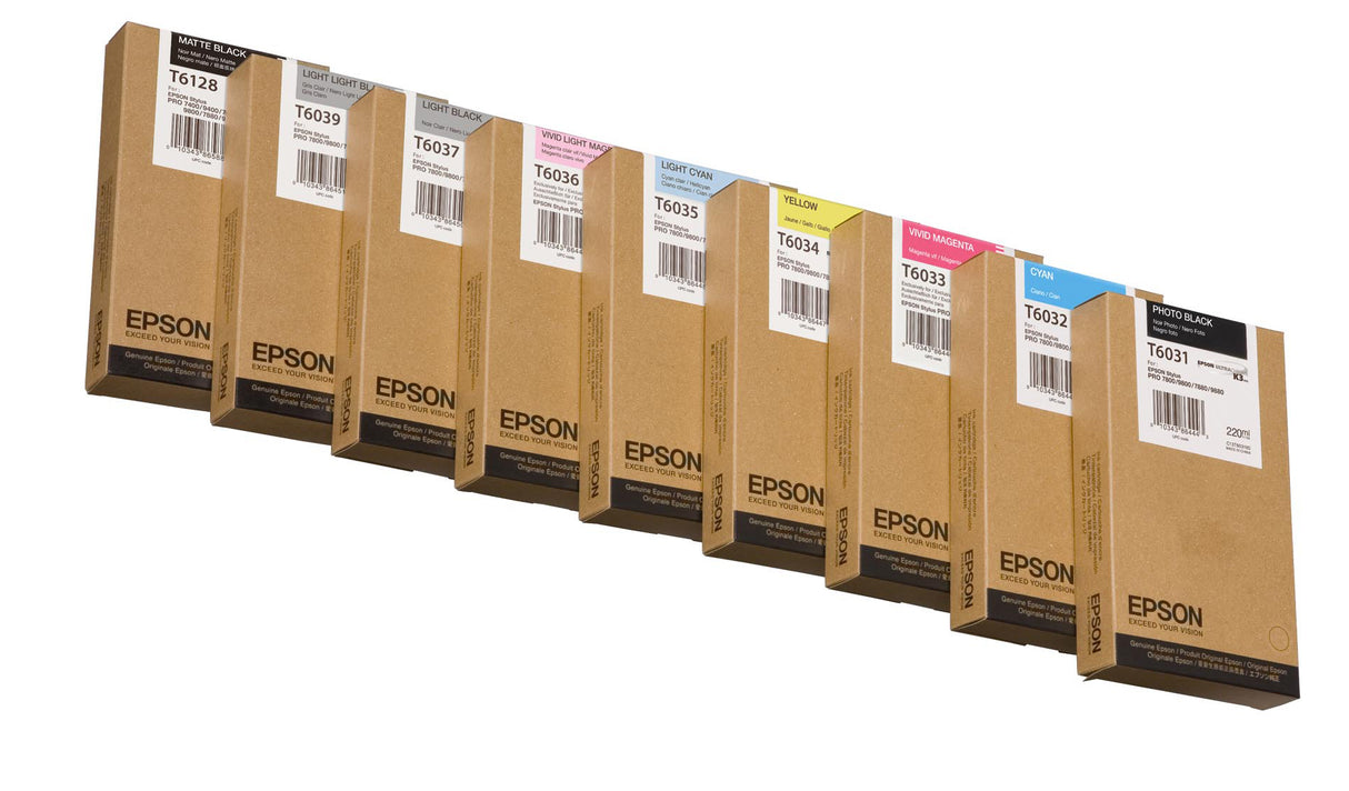 Epson Cartucho T603300 magenta vivo Cartucho de Tinta Tinta a base de pigmentos Impresión por inyección de tinta Stylus Pro 7880/9880 1 pieza(s)