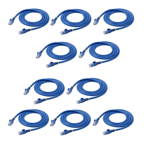 StarTech.com N6PATCH5BL10PK Cables de red 1,5 m Cat6 RoHS