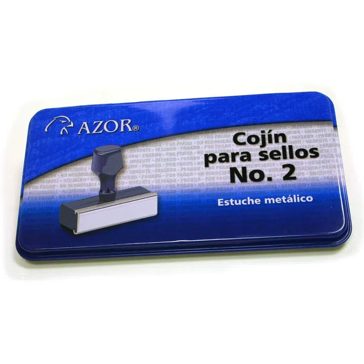 Cojin Azor Sello Metalico 1 Sin Tinta - 1St FullOffice.com