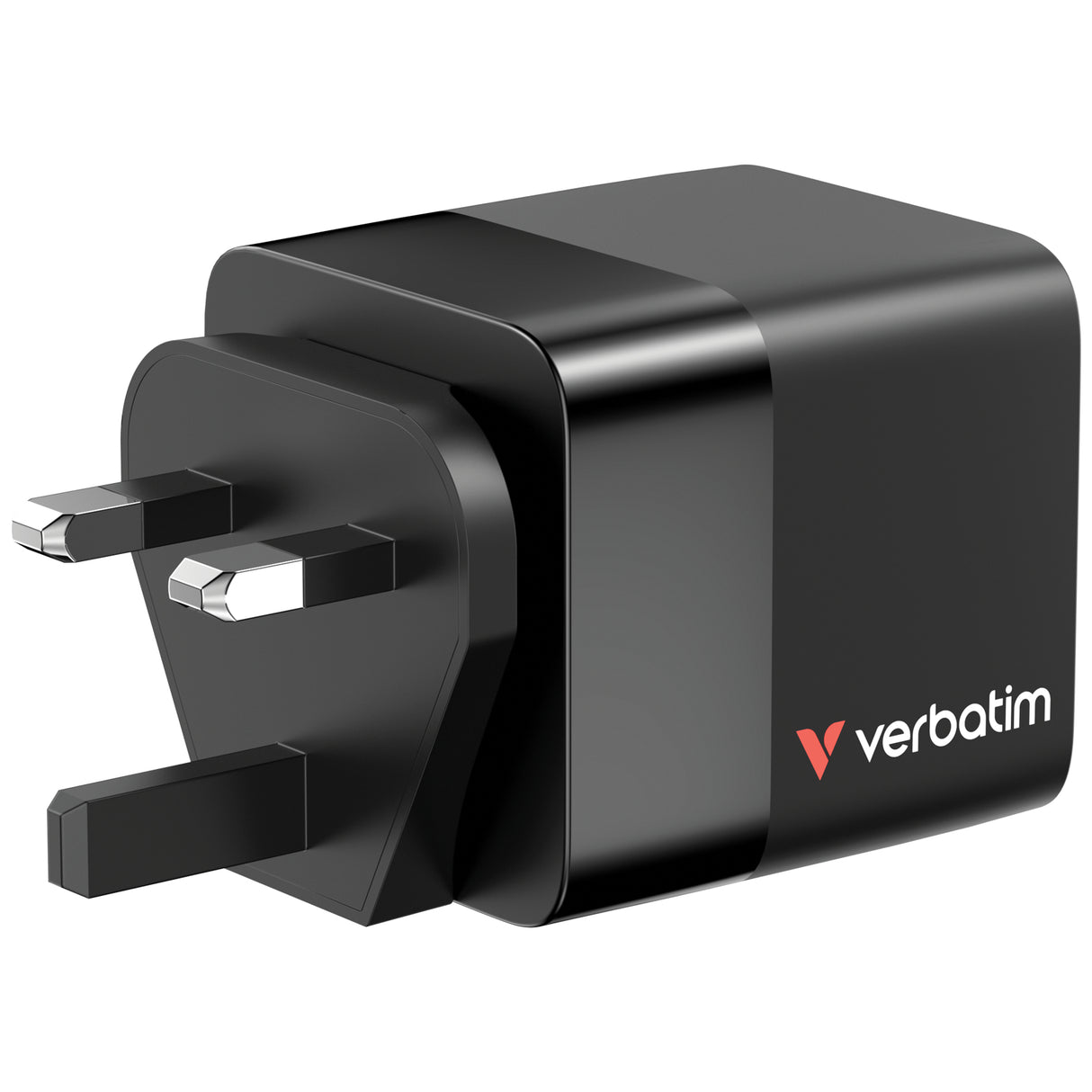 Verbatim GaN Charger 65W cargador de dispositivos móviles Universal Corriente alterna 1 1