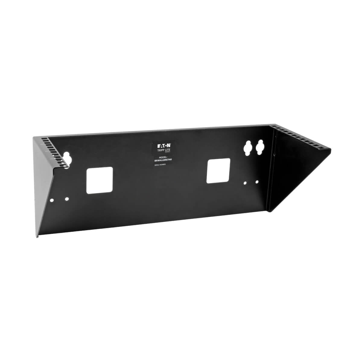 Tripp Lite SRWALLBRKT4U Soporte de Rack de 4U SmartRack para Instalación Vertical en Pared, Placa de montaje, Acero, Neg