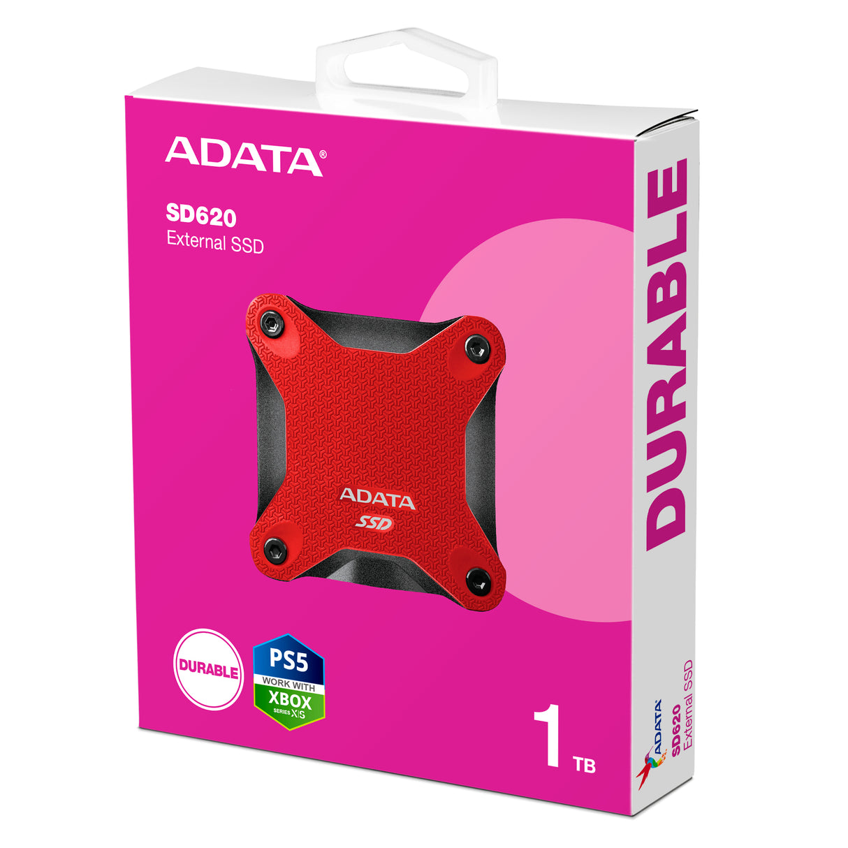 ADATA SD620 unidades externas de estado sólido USB 3.2 Gen 2 (3.1 Gen 2) 1 GB 520 MB/s 460 MB/s