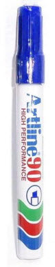 Artline EK-90A marcador permanente Azul 1 pieza(s), Blanco, Aluminio | Marcadores permanentes