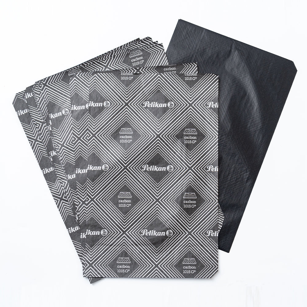 Papel Carbon Pelikan 1015 G Oficio Negro C/100 Hojas - 10150117