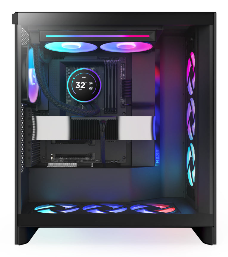 NZXT Kraken Elite 280 RGB Procesador Refrigerador de líquidos todo en uno 14 cm Negro 1 pieza(s)