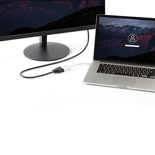 StarTech.com Adaptador Vídeo Mini DisplayPort Mini DP a DVI-I - Conversor Pasivo - 1920x1200 - Blanco Adaptadores de cab