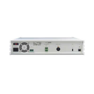 ETAPA DE POTENCIA DIGITAL 1x240W 100V MILLENNIUM IP CON CONECTIVIDAD IP LAN, SUPERVISON, CALIDAD DE SONIDO HQ PARA 1 ZONA, EN FORMATO RACK 2U