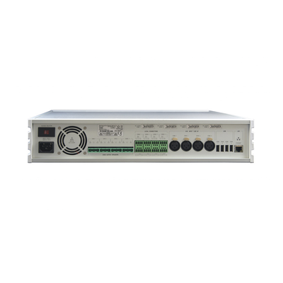 ETAPA DE POTENCIA DIGITAL 4x120W 100V MILLENNIUM IP CON CONECTIVIDAD IP LAN, SUPERVISON, CALIDAD DE SONIDO HQ PARA 4 ZONAS, EN FORMATO RACK 2U