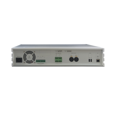ETAPA DE POTENCIA DIGITAL 4x120W 100V MILLENNIUM IP CON CONECTIVIDAD IP LAN, SUPERVISON, CALIDAD DE SONIDO HQ PARA 4 ZONAS, EN FORMATO RACK 2U