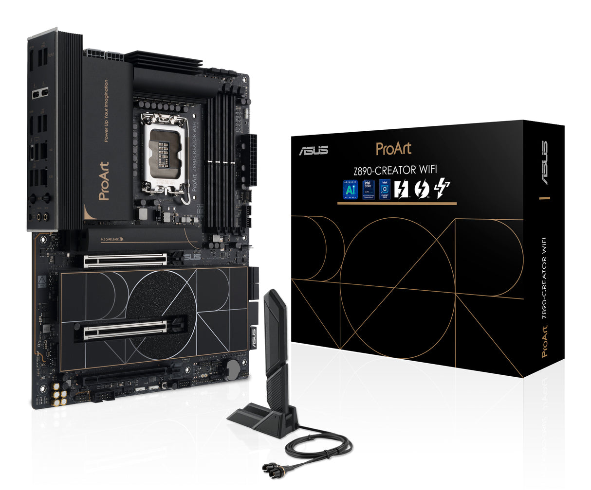 ASUS PROART Z890-CREATOR WIFI placas base Intel LGA 1851 (Socket V1) Intel Core Ultra (Series 2) LGA 1851