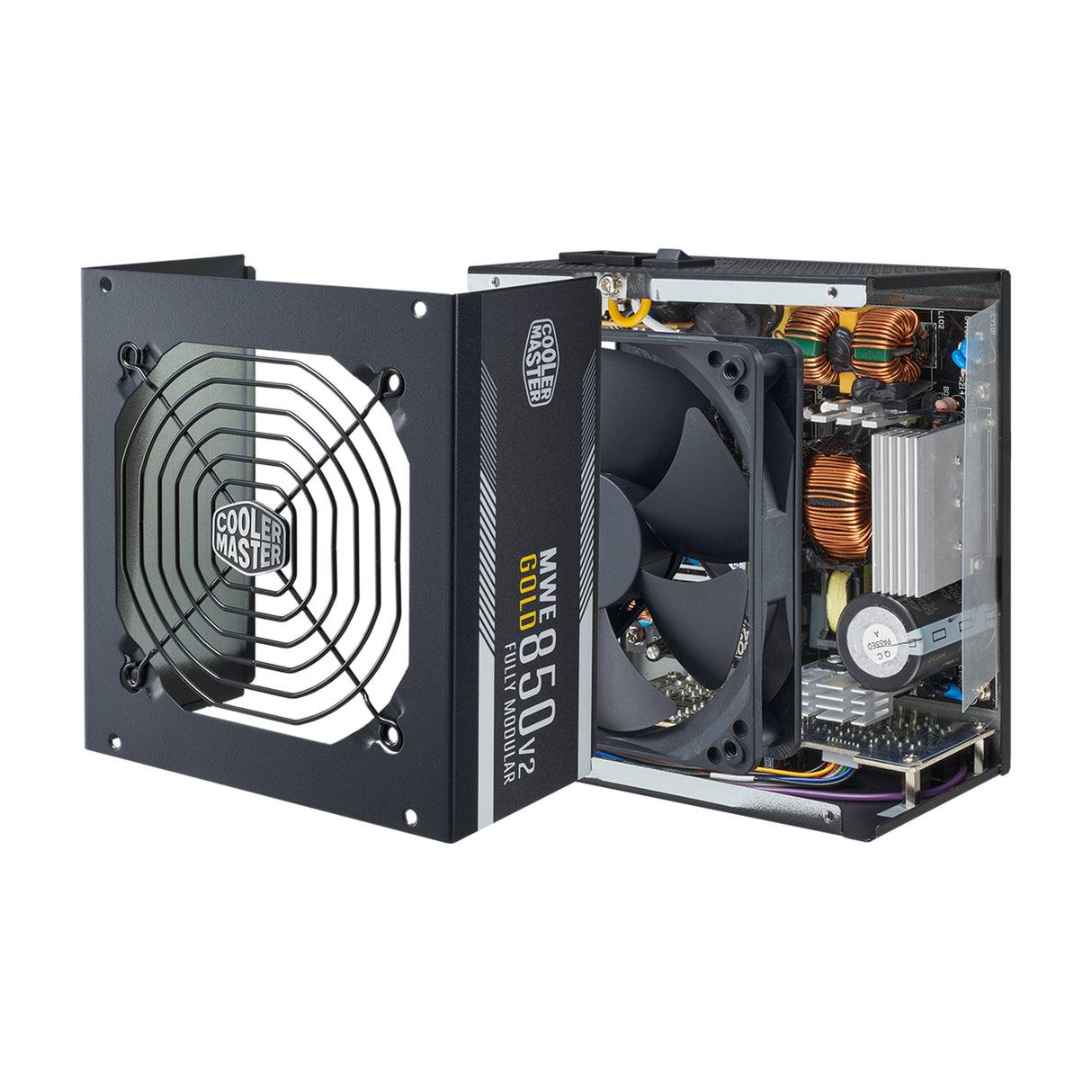 Cooler Master MWE Gold 850 V2 ATX 3.0 Ready unidad de fuente de alimentación 850 W 24-pines ATX Negro, 100 - 240 V, Acti