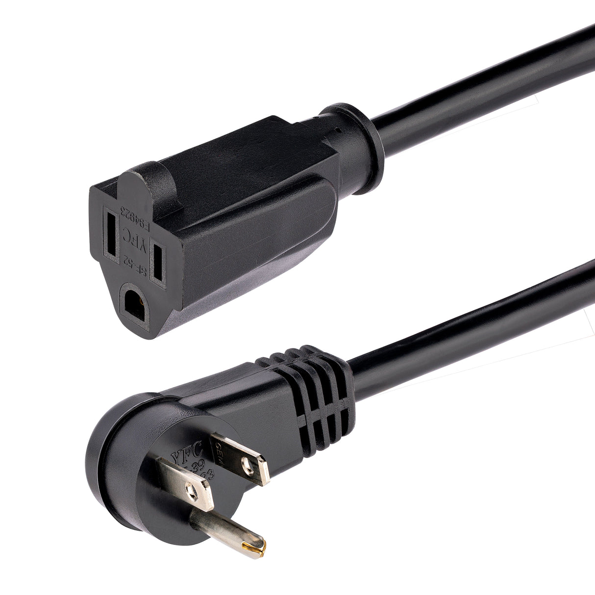 StarTech.com PAC101R1 Cable Negro Macho Hembra 0,3 m