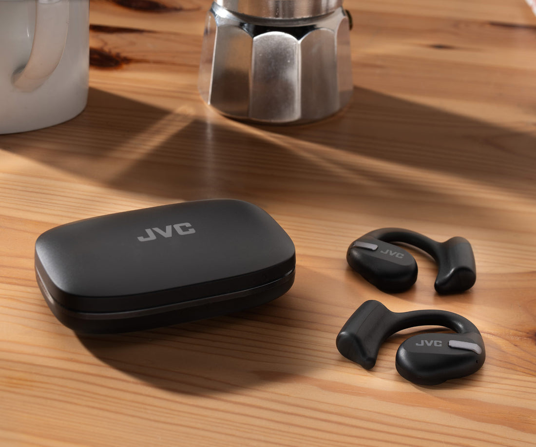JVC HA-NP50T-B Auriculares Auriculares De oreja abierta Llamadas/Música Binaural