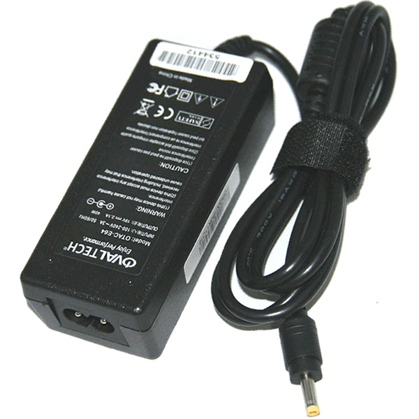 Ovaltech OTAC-E64 adaptador e inversor de corriente Interior 40 W Negro