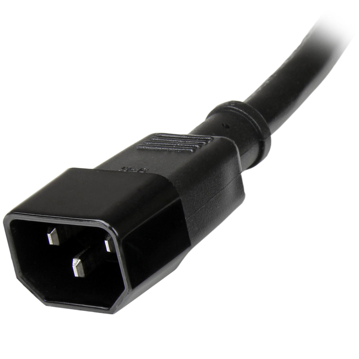 StarTech.com Cable de 1.8m de Extensión de Alimentación para Computadora C14 a C13 con Calibre 14AWG, Acoplador C13, Acoplador C14, SJT