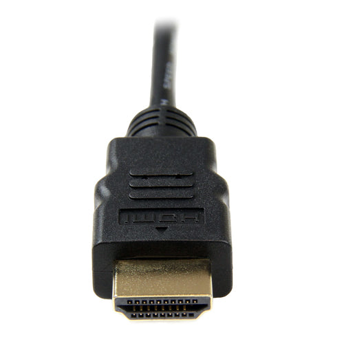 StarTech.com Cable de 3m Micro HDMI a HDMI con Ethernet - Vídeo de 4K a 30Hz - Cable Adaptador Conversor Micro HDMI Tipo