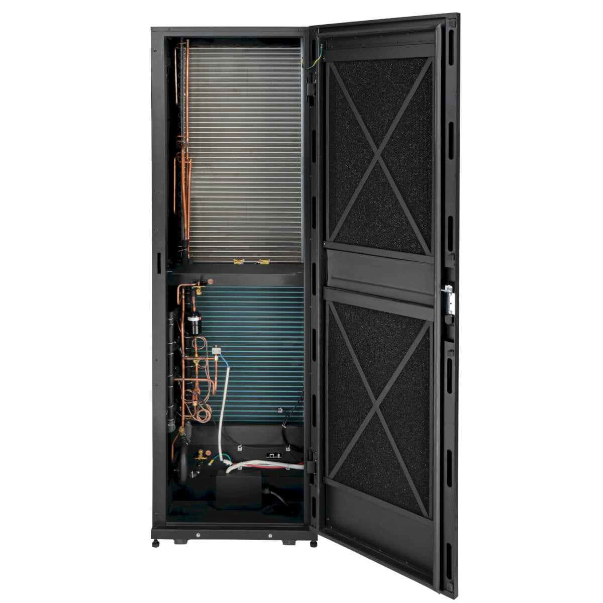 Tripp Lite SRCOOL33K Enfriador en Hileras para Racks de Servidor - 33,000 BTU (9.7 kW), 208V / 240V, 42U, Negro, 599.4 m