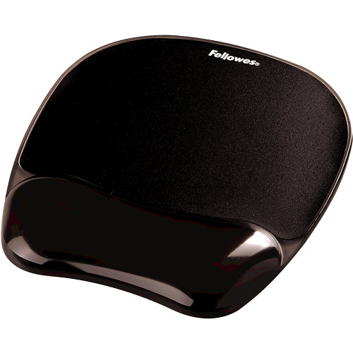 Fellowes 9112101 Ratón Monocromo Gel, Plástico Si Negro