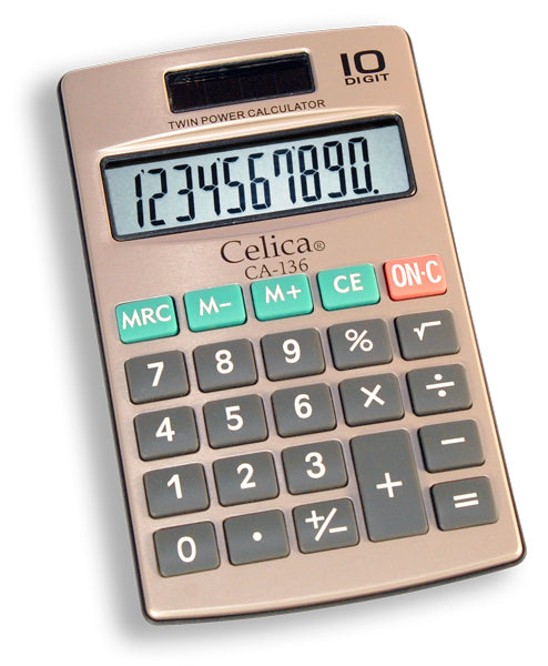 Celica CA-136 calculadora Bolsillo Calculadora básica