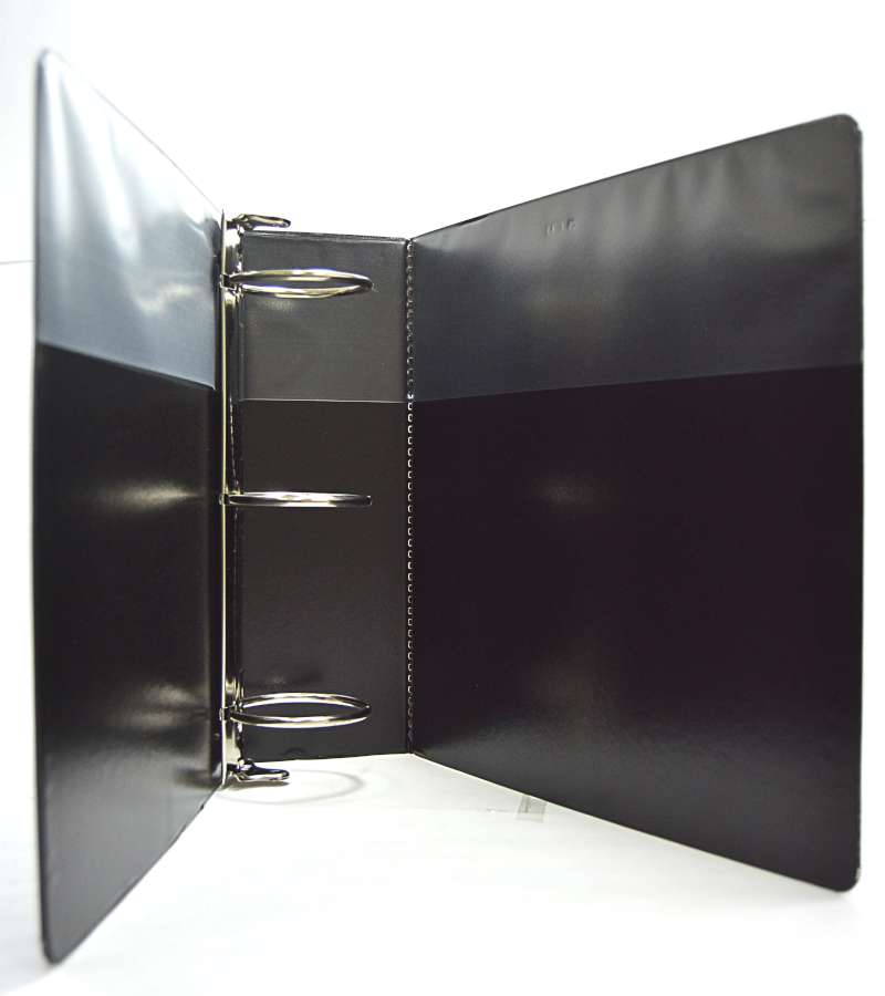 Carpeta Kinera Vinil Aro "O" 3" Negra C/8 - 9301Ne