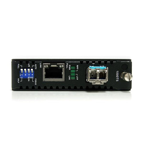 StarTech.com Conversor de Medios Gigabit a Fibra Multimodo Modo 1000Mbps LC 550m Convertidores de red 2000 Mbit/s 1000Ba