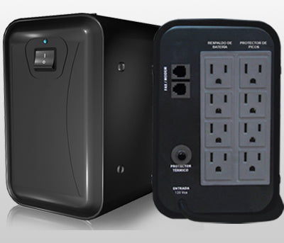 Complet MT605 sistema de alimentación ininterrumpida (UPS) 0,6 kVA 300 W 8 salidas AC