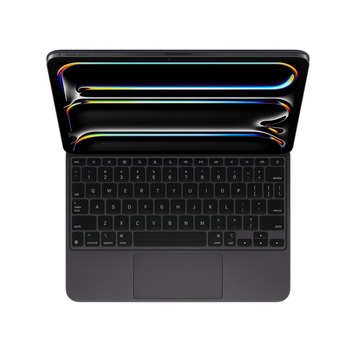 Apple Magic Keyboard para el iPad Pro de 11 pulgadas (M4) - Inglés (EE.UU.) - Negro, QWERTY, Español, Trackpad