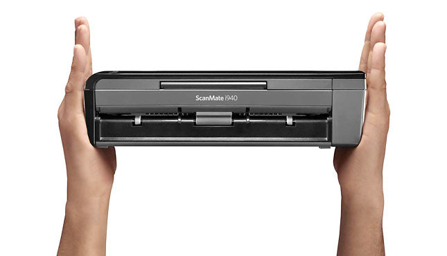 Kodak ScanMate i940 Escáner con alimentador automático de documentos (ADF) 600 x 600 DPI A4 Negro, Gris