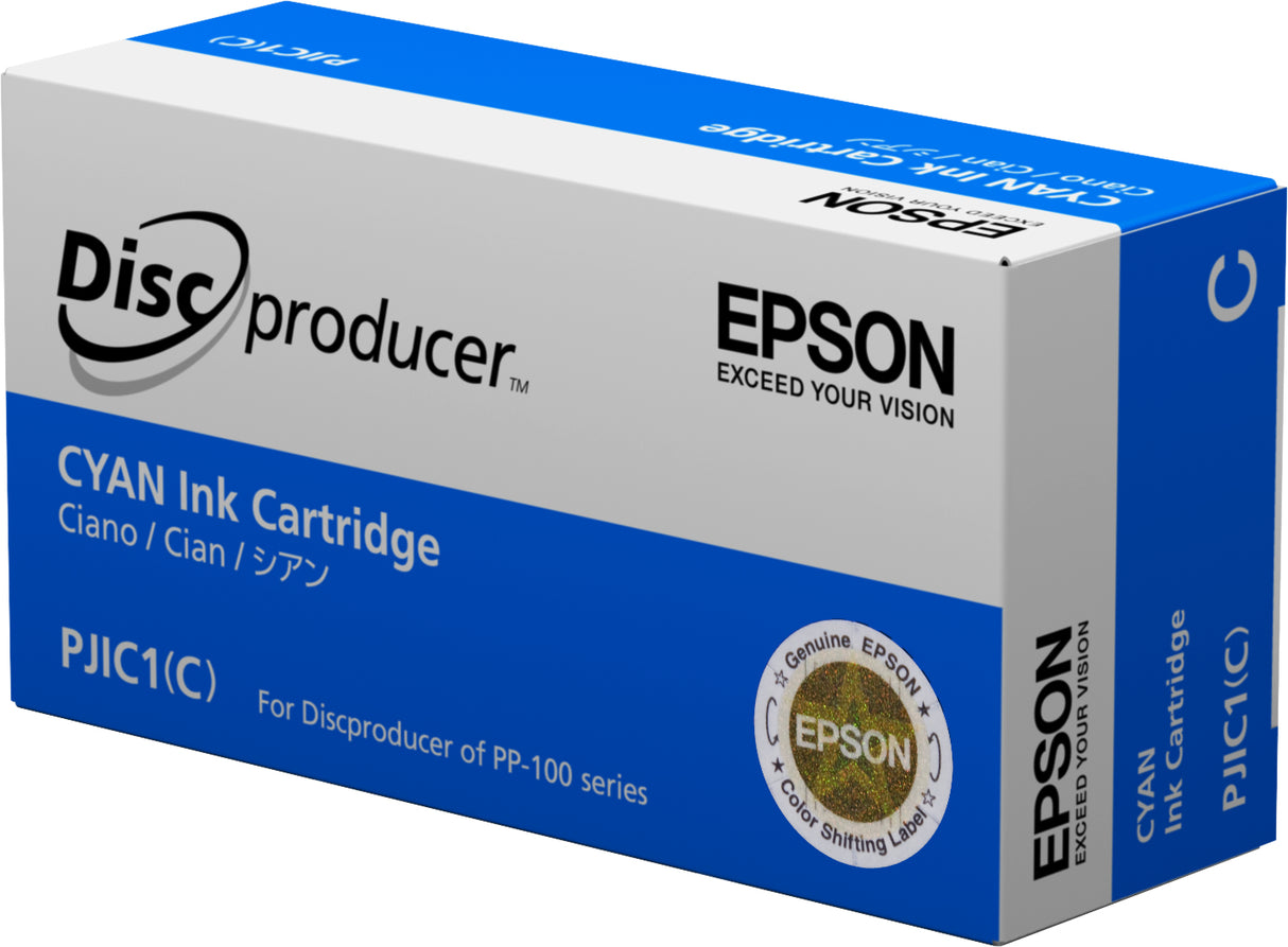 Epson Cartucho Discproducer cian Cartucho de Tinta Impresión por inyección de tinta 1 pieza(s) Original Cian