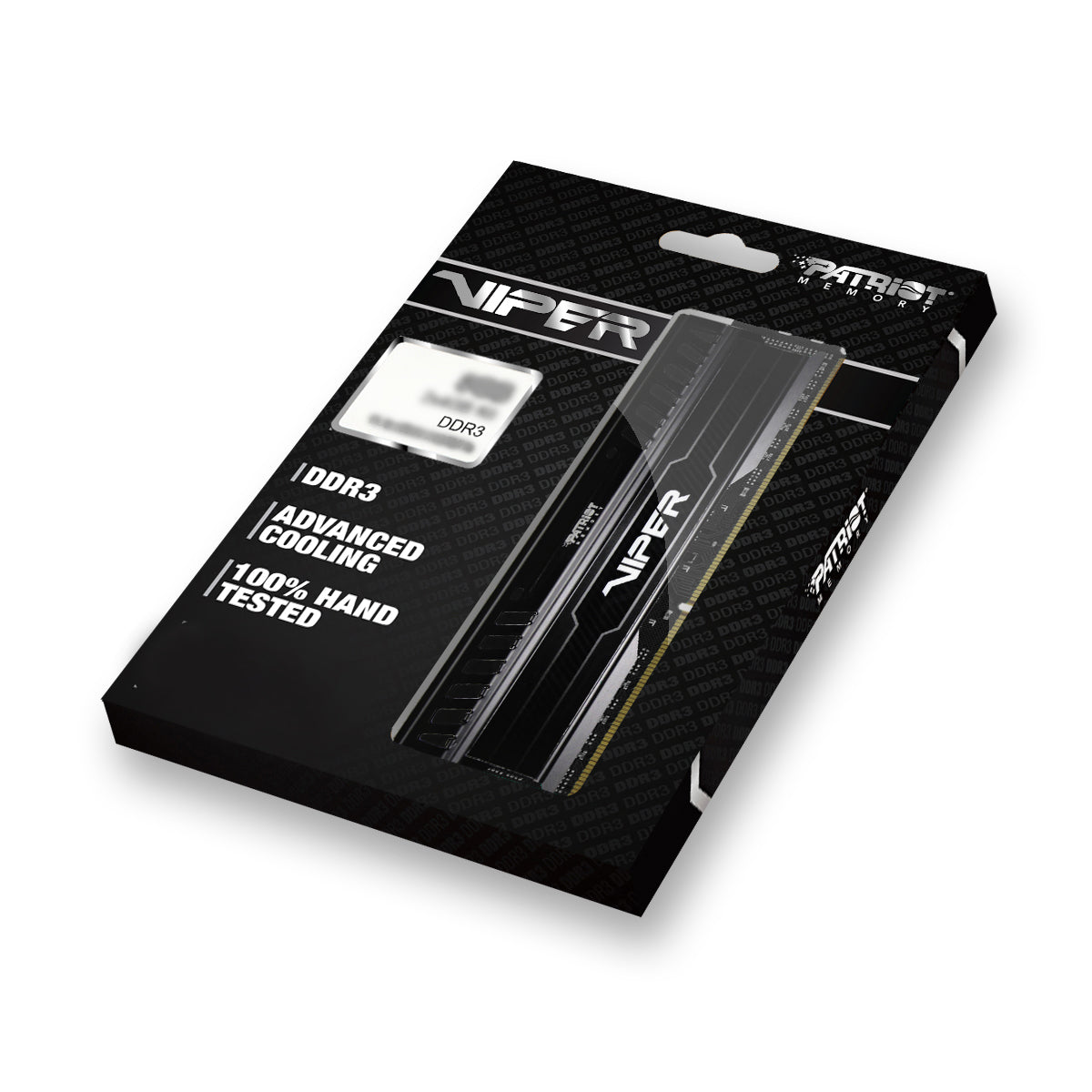 Patriot Memory 8GB, DDR3, 1600 módulo de memoria 240-pin DIMM, 1600 MHz
