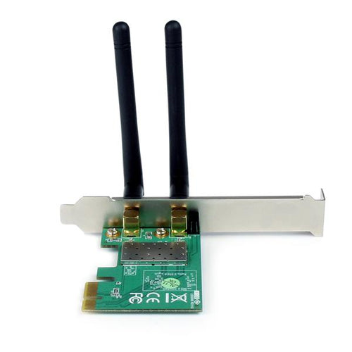 StarTech.com Adaptador Tarjeta PCI Express PCIe de Red Inalámbrica Wireless WiFi N 802.11b/g/n 300Mbps 2T2R Tarjetas de