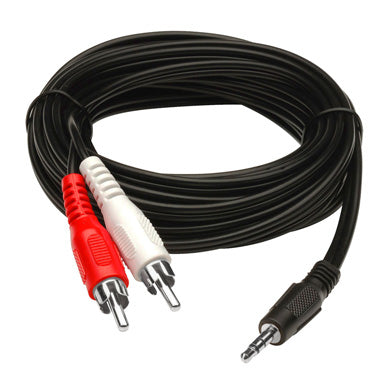 BRobotix 80161 Cables de audio 1,8 m 2 x 3.5mm 3,5mm
