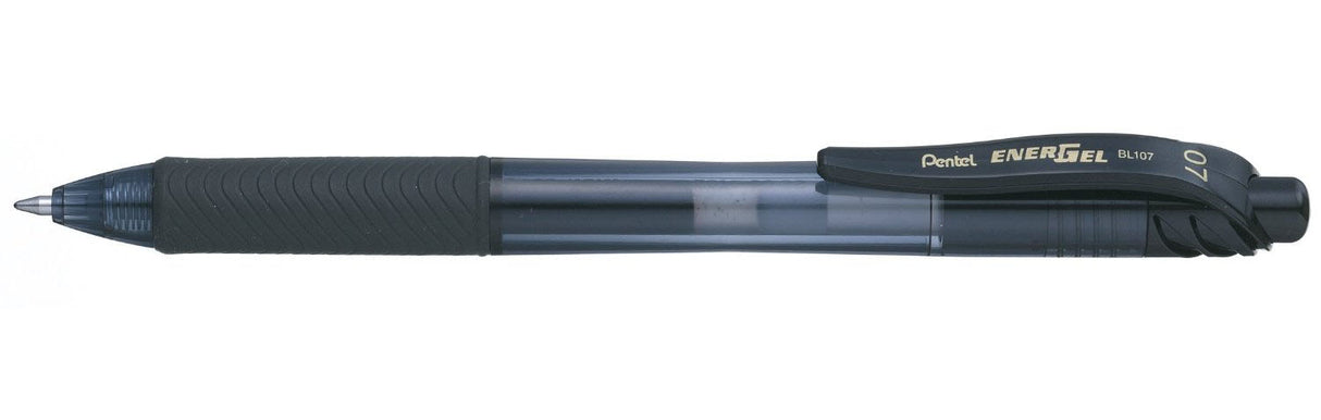 Pentel BL107-A bolígrafo de gel Bolígrafo de gel de punta retráctil Negro 1 pieza(s)