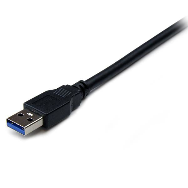 StarTech.com Cable 1,8m Extensión Alargador USB 3.0 SuperSpeed - Macho a Hembra USB A - Extensor - Negro Cable USB 3.2 Gen 1 (3.1 Gen 1) USB A USB A Macho/Macho