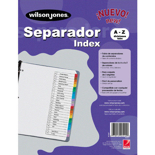 Acco P1367 divisor Púrpura