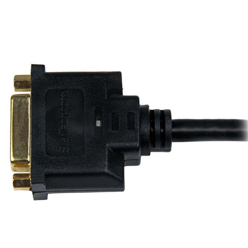 StarTech.com Adaptador de 20cm HDMI a DVI - DVI-D Hembra - HDMI Macho - Cable Conversor de Vídeo - Negro Adaptadores de