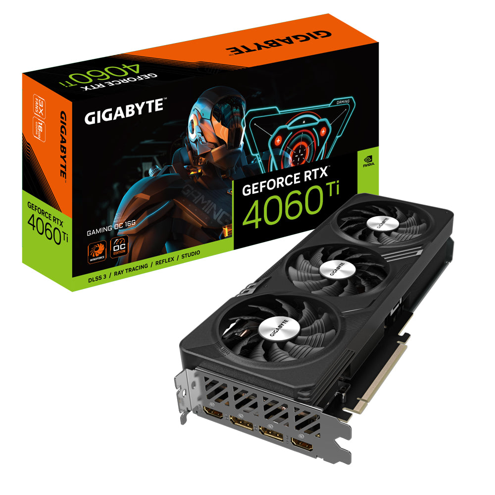 GIGABYTE GeForce RTX 4060 Ti GAMING OC 16G tarjetas gráficas Si 4352 NVIDIA GeForce RTX 4060 Ti