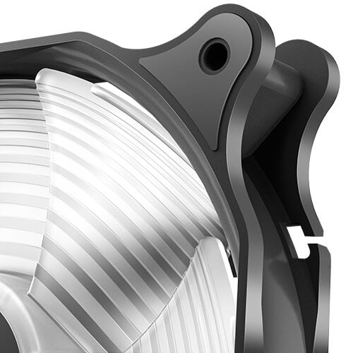 Antec F12 Racing ARGB Gabinete de la computadora Ventilador 12 cm Negro, 500 RPM, 1500 RPM