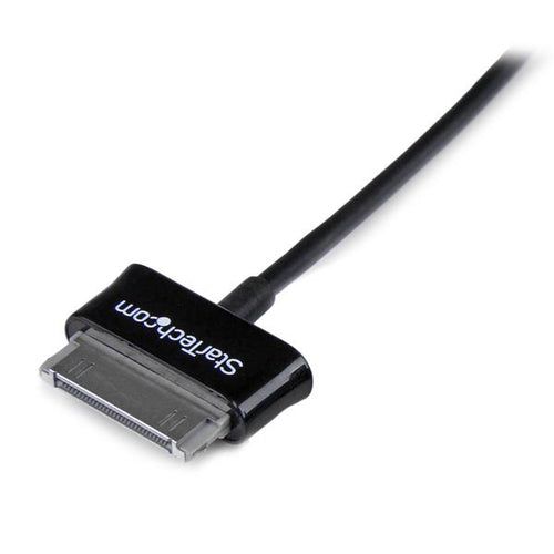 StarTech.com Cable Adaptador 2m Conector Dock USB para Samsung Galaxy Tab - Negro - USB A Macho Cables de teléfono móvil