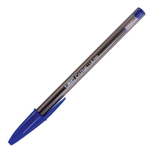 Bolígrafo BIC Cristal azul punto extra g